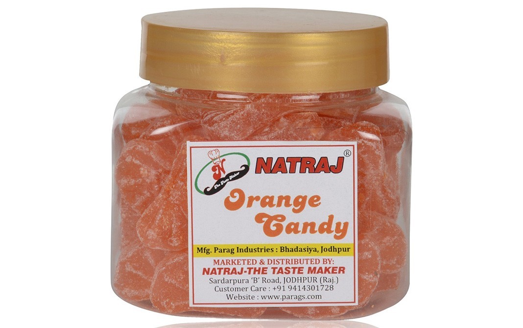 Natraj Orange Candy    Jar  200 grams